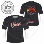 Blaster Red Dragon Round neck shirt