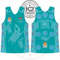 Gateway Health Hippy16 Teal Singlet